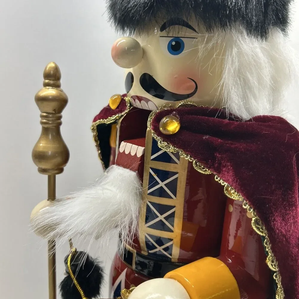 Bundle Of 2 Kirkland Signature Wooden 19” Nutcrackers With‎ Boxes